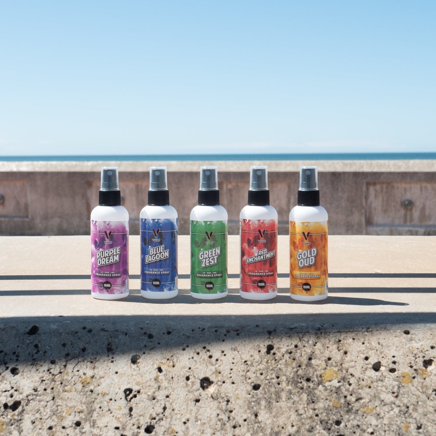 Blue Lagoon Vune Chromatic Fragrance Spray Car / Room / Linen - HMG Automotive