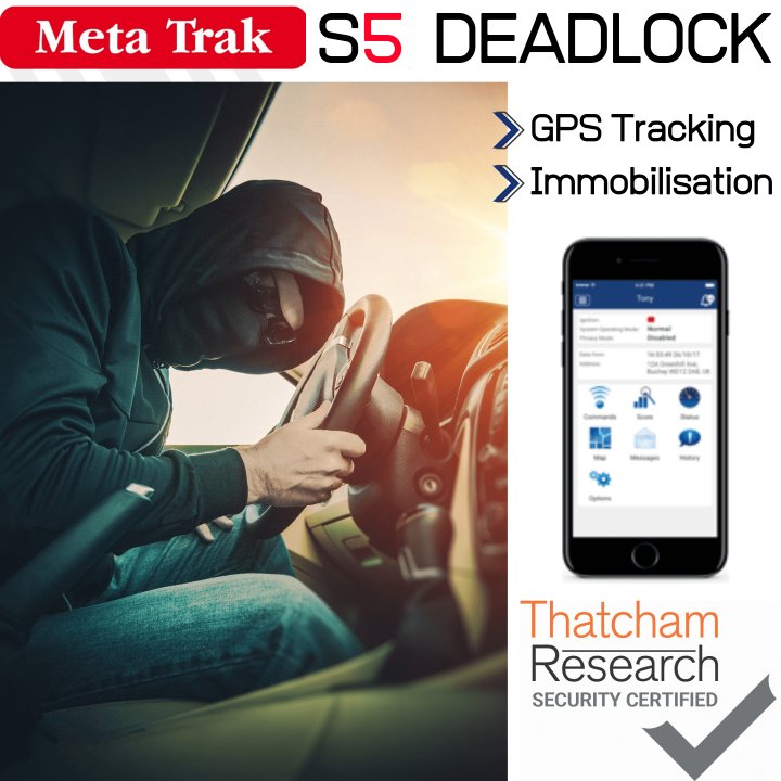 Meta Trak S5 Deadlock w/ Driver Immobilisation - HMG Automotive
