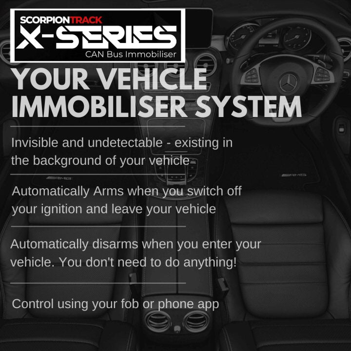 Scorpion X - Series CAN Bus Immobiliser - HMG Automotive