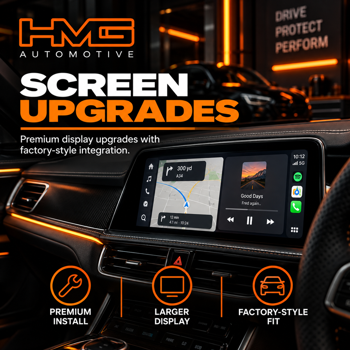 Screen Upgrade