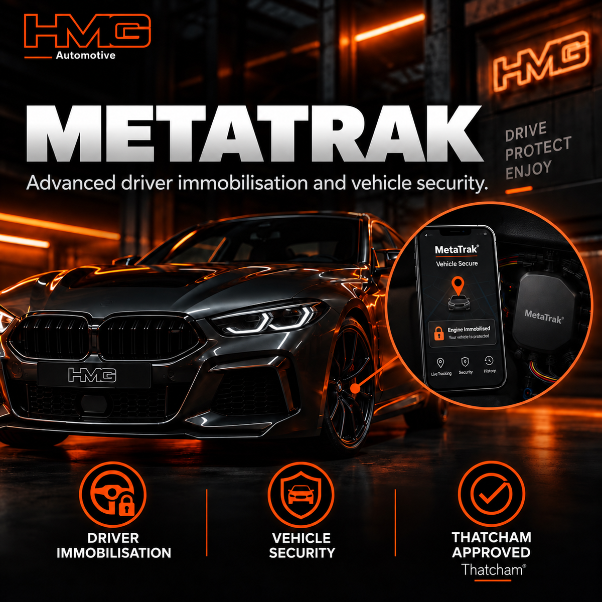 Metatrak Trackers / Immobilisers - HMG Automotive