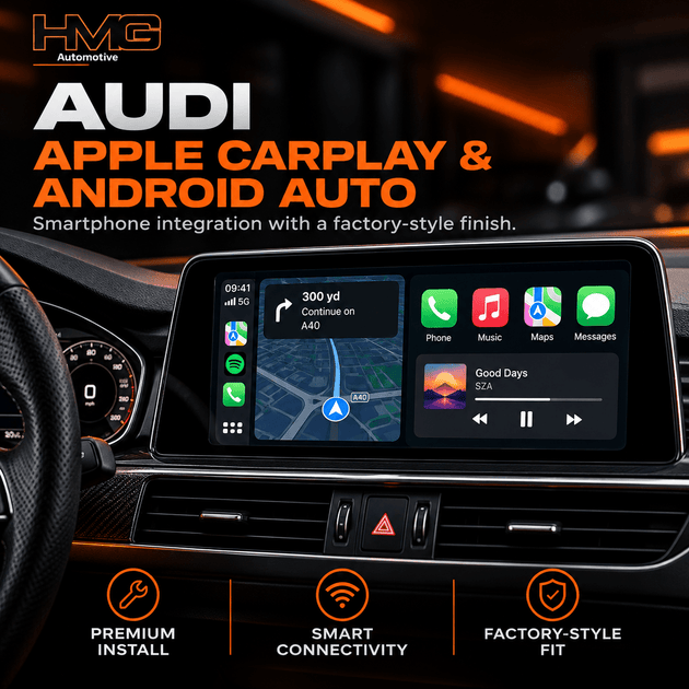 Audi Apple CarPlay & Android Auto Upgrade - HMG Automotive