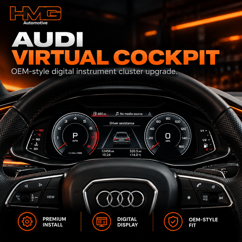 Audi Virtual Cockpit Upgrade | Digital Instrument Cluster