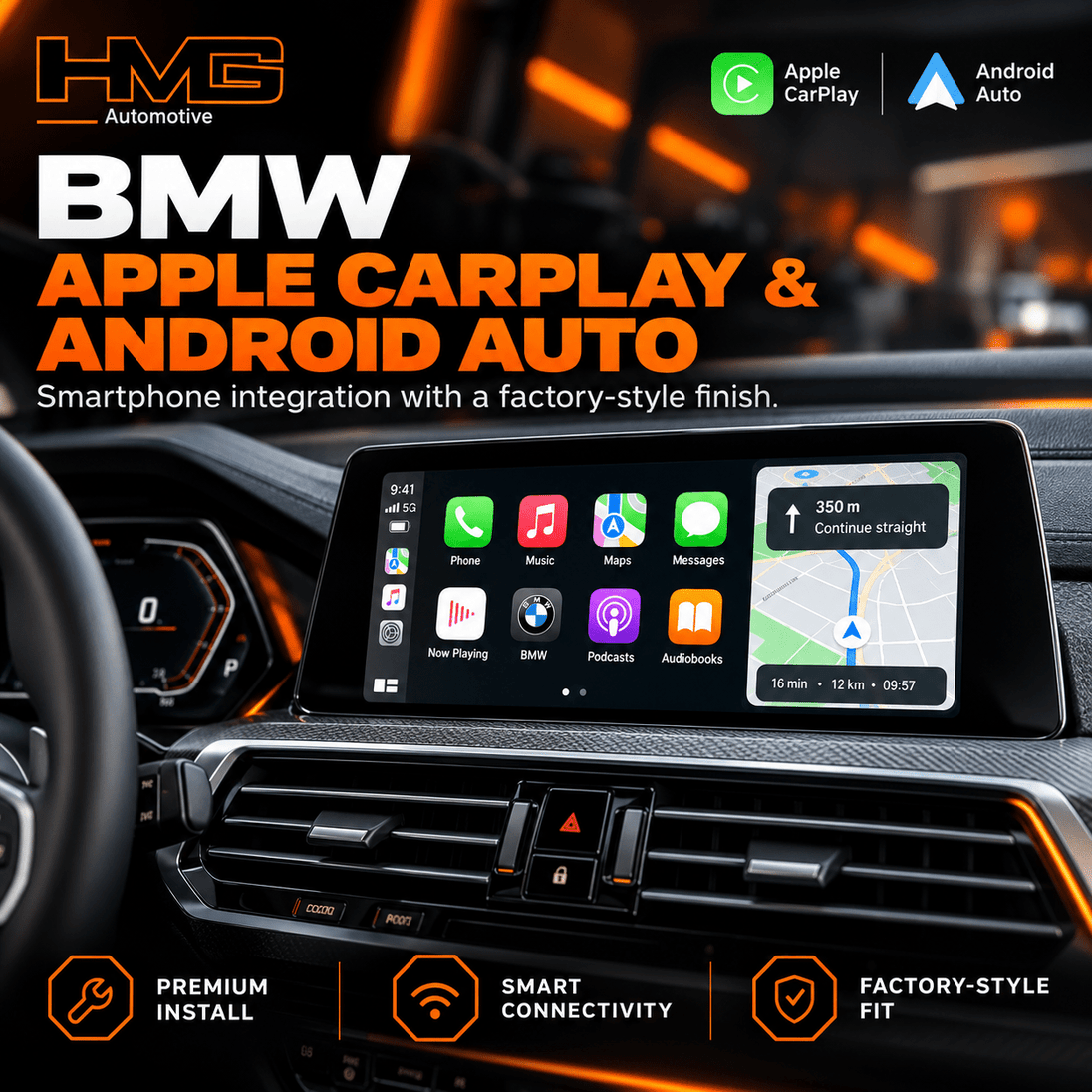 BMW Apple CarPlay & Android Auto Upgrade - HMG Automotive