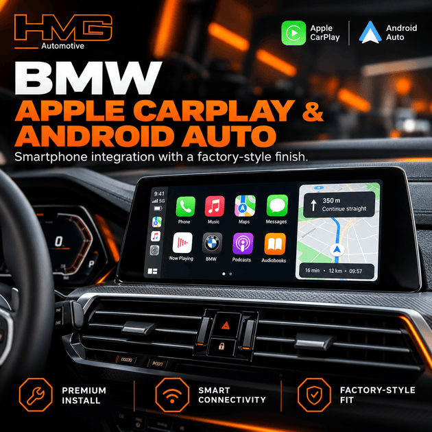 BMW Apple CarPlay & Android Auto Upgrade - HMG Automotive
