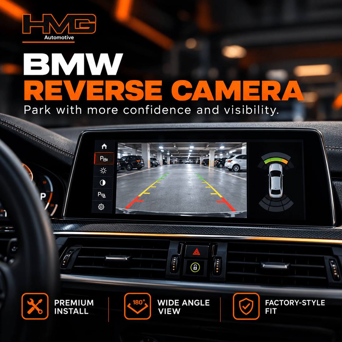 BMW Reverse Camera Installation - HMG Automotive
