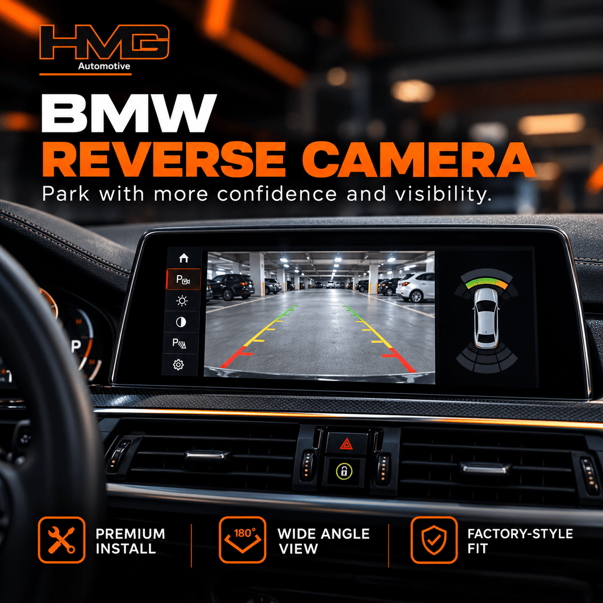 BMW Reverse Camera Installation - HMG Automotive