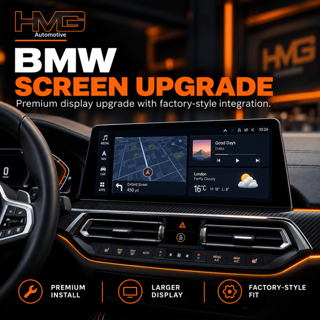 BMW Screen Upgrade | Apple CarPlay & Android Auto - HMG Automotive