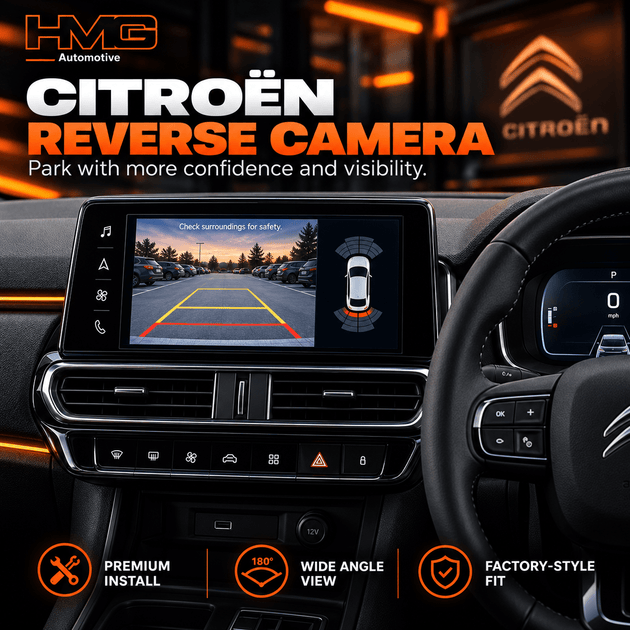 Citroën Reverse Camera Installation - HMG Automotive