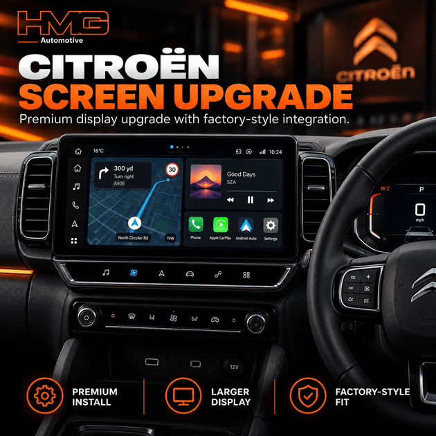 Citroën Screen Upgrade | Apple CarPlay & Android Auto - HMG Automotive