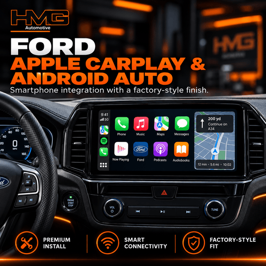 Ford Apple CarPlay & Android Auto Upgrade - HMG Automotive