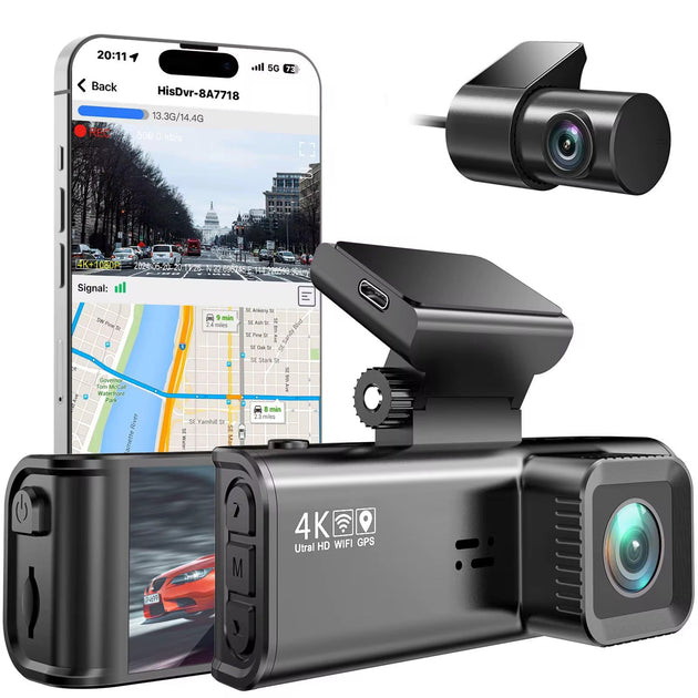HMG Exclusive Front And Rear Dashcam - HMG Automotive