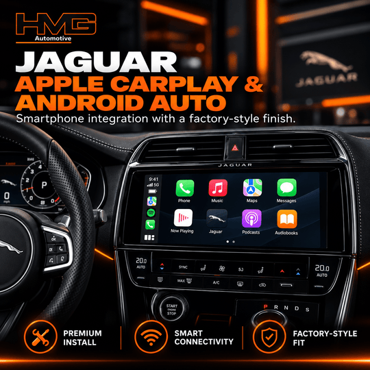 Jaguar Apple CarPlay & Android Auto Upgrade - HMG Automotive
