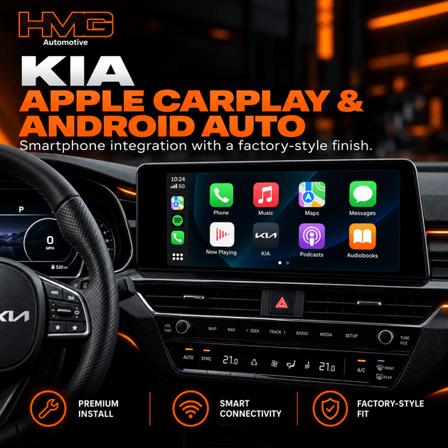 Kia Apple CarPlay & Android Auto Upgrade - HMG Automotive
