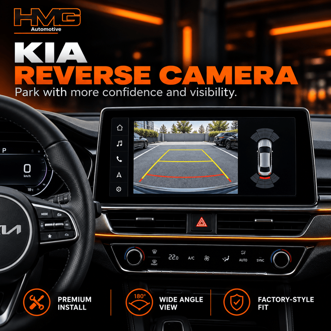 Kia Reverse Camera Installation - HMG Automotive