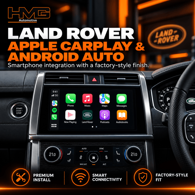 Land Rover Apple CarPlay & Android Auto Upgrade - HMG Automotive