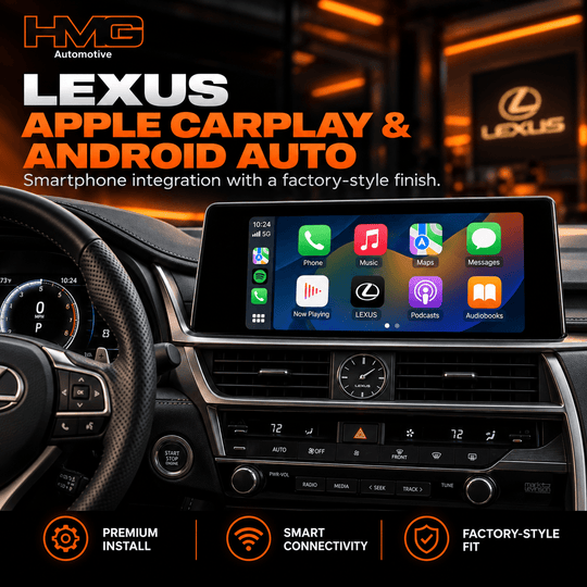Lexus Apple CarPlay & Android Auto Upgrade - HMG Automotive