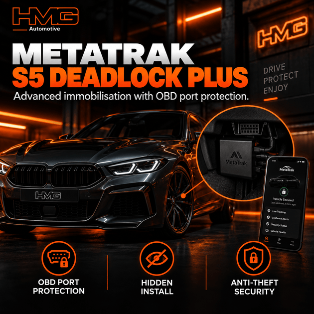 Meta Trak S5 Deadlock Plus w/ Driver Immobilisation / OBD Blocker - HMG Automotive