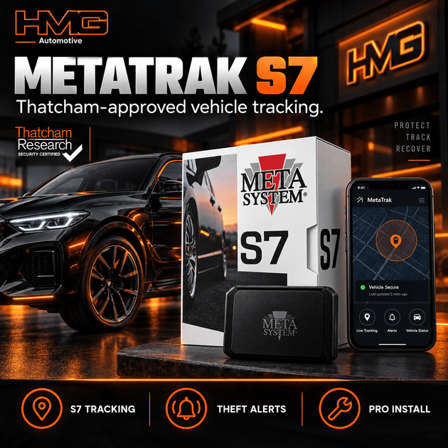 Meta Trak S7 Thatcham Approved Tracker - HMG Automotive