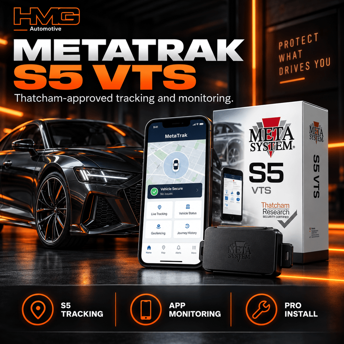 Metatrak S5 VTS Tracker - HMG Automotive