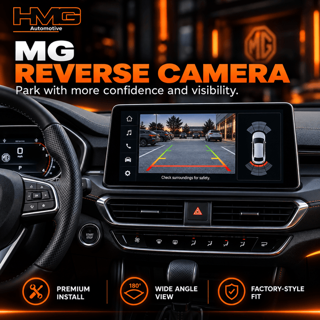 MG Reverse Camera Installation - HMG Automotive