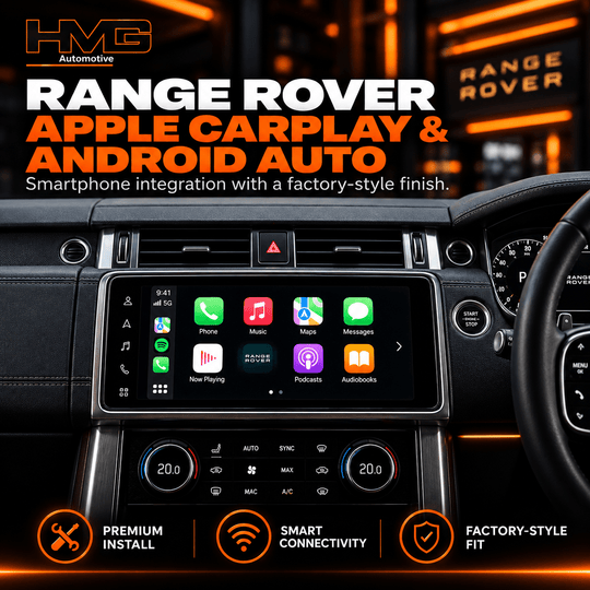 Range Rover Apple CarPlay & Android Auto Upgrade - HMG Automotive