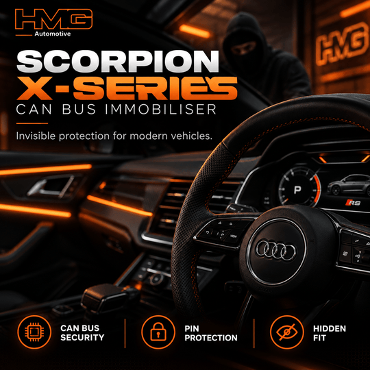 Scorpion X-Series CAN Bus Immobiliser - HMG Automotive