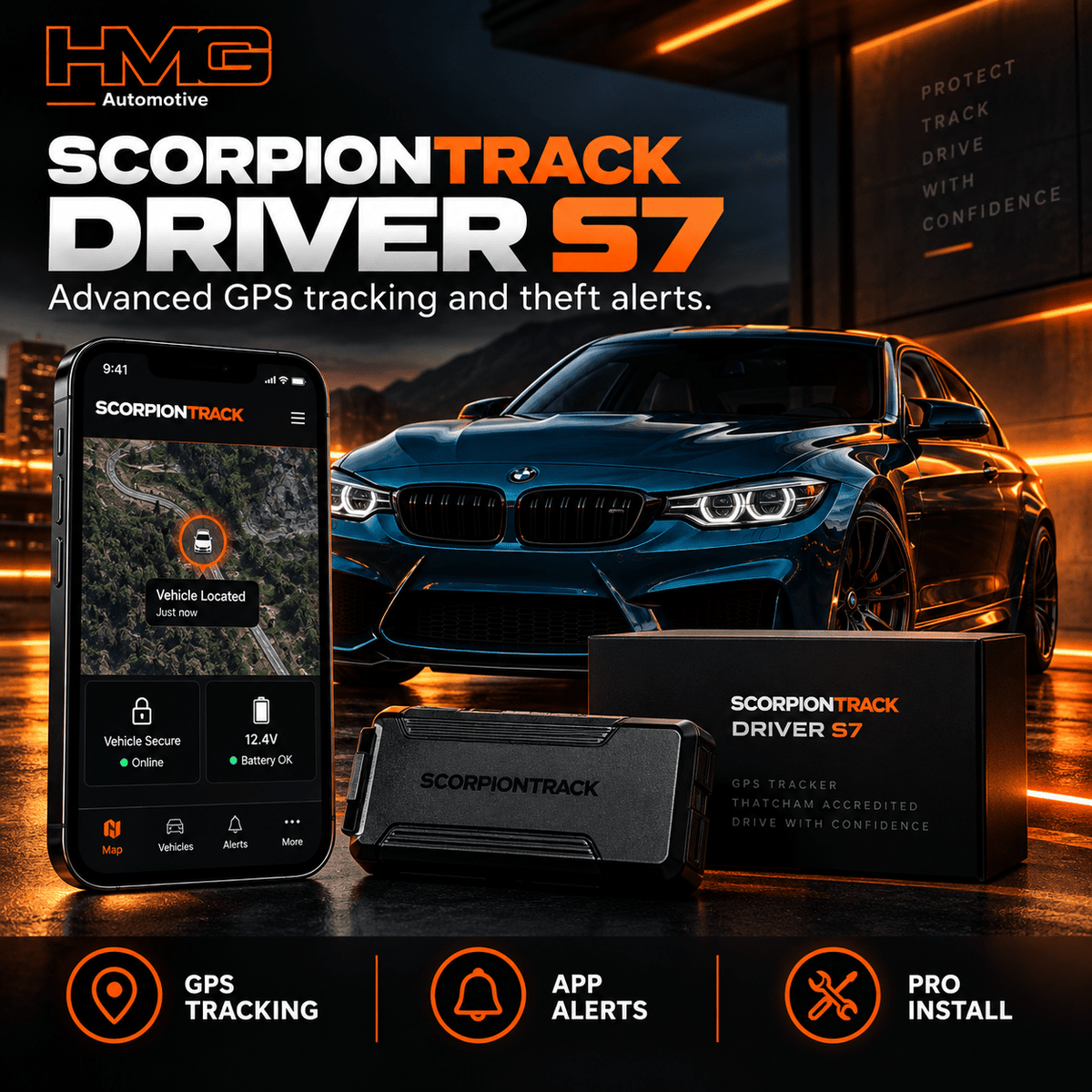 ScorpionTrack DRIVER S5 VTS Tracker - HMG Automotive