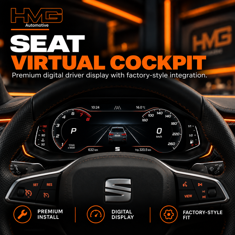 SEAT Virtual Cockpit Upgrade | Digital Instrument Cluster