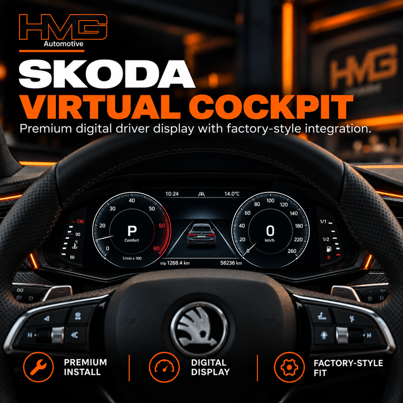 Skoda Virtual Cockpit Upgrade | Digital Instrument Cluster