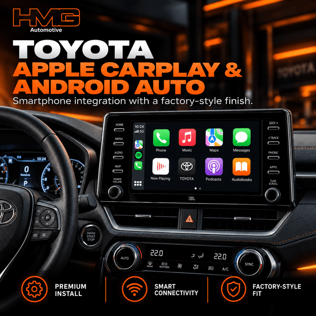 Toyota Apple CarPlay & Android Auto Upgrade - HMG Automotive