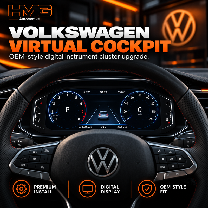 Volkswagen Virtual Cockpit Upgrade | Digital Instrument Cluster