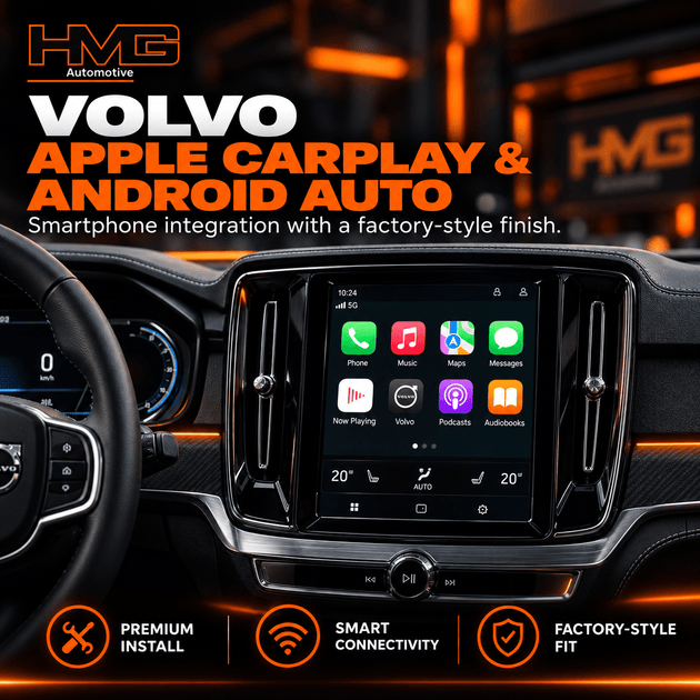 Volvo Apple CarPlay & Android Auto Upgrade - HMG Automotive