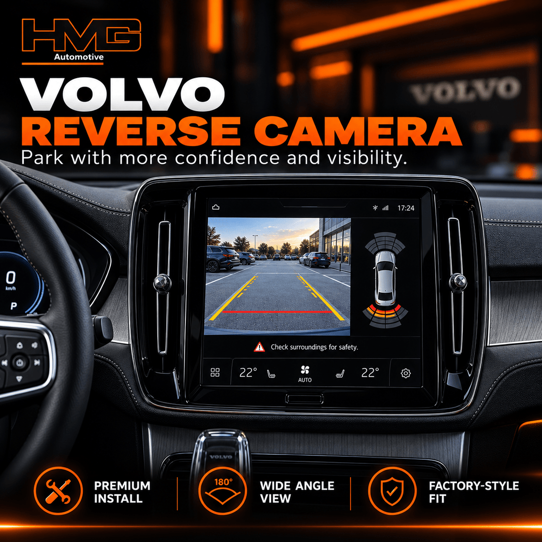 Volvo Reverse Camera Installation - HMG Automotive