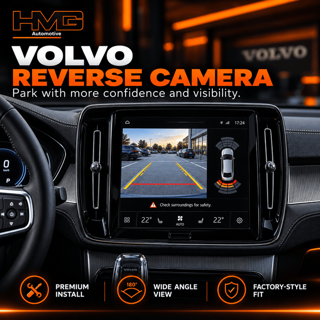 Volvo Reverse Camera Installation - HMG Automotive