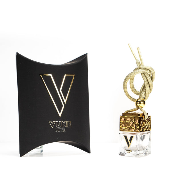 Vune Luxe Clear Gold Car Air Freshener Diffuser - HMG Automotive